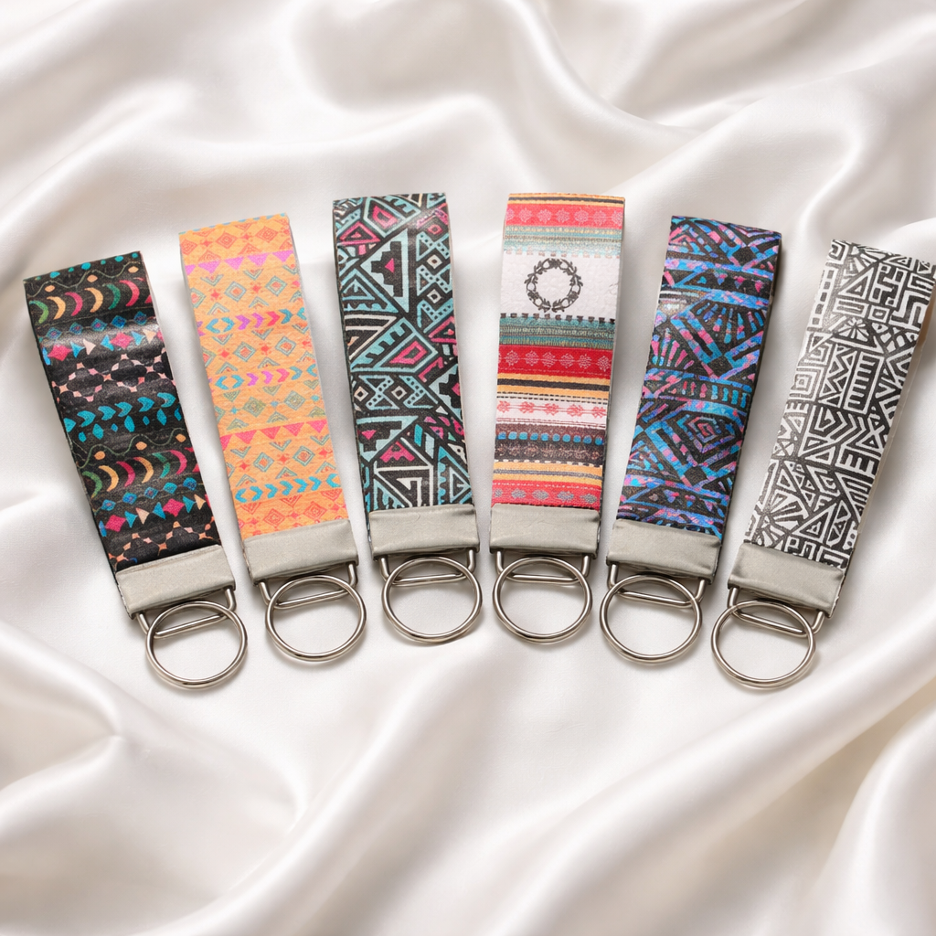 Faux Leather Wristlets