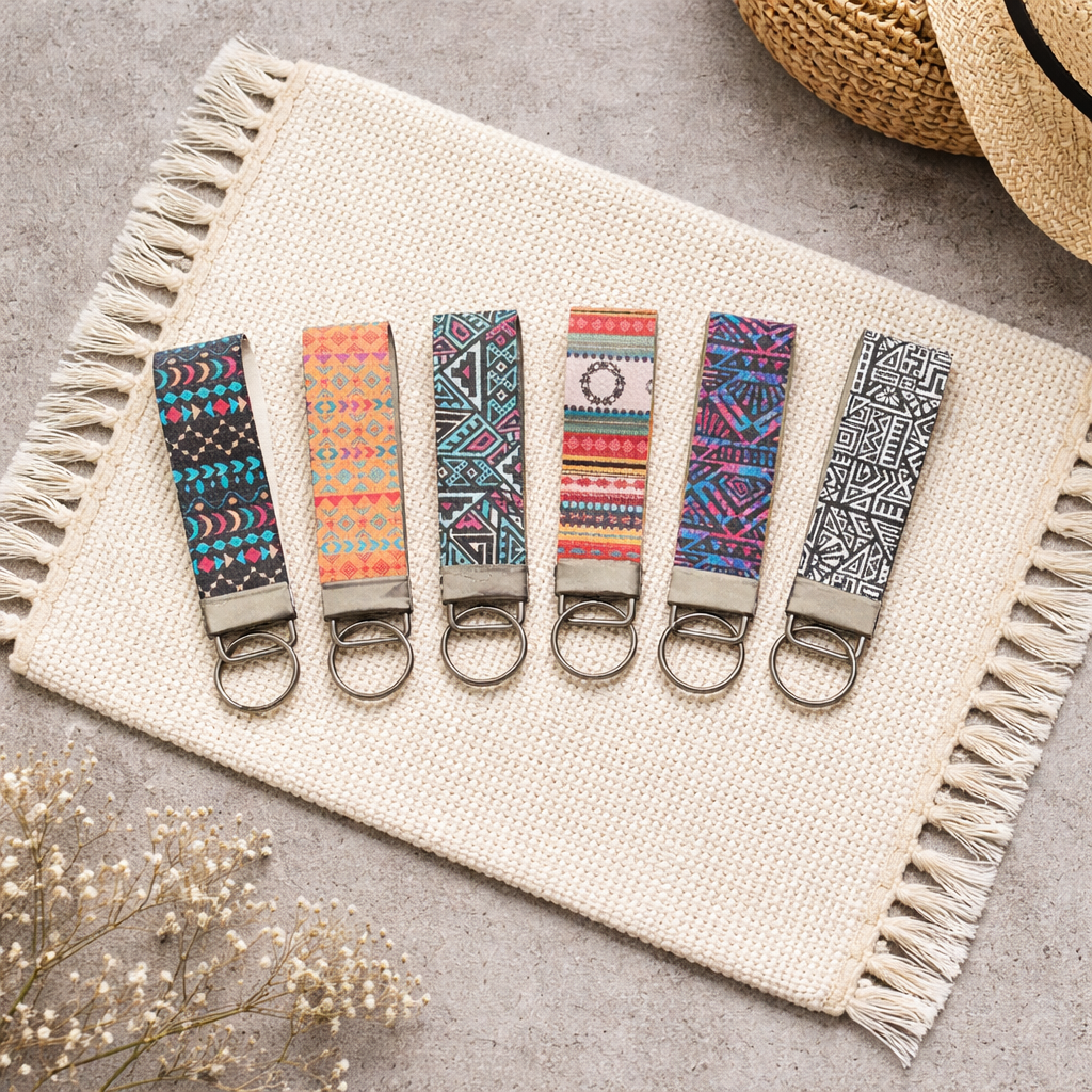 Faux Leather Wristlets