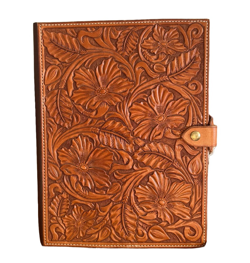 L. Brooks Leather Notebook Cover