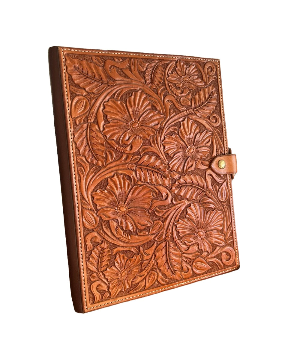 L. Brooks Leather Notebook Cover