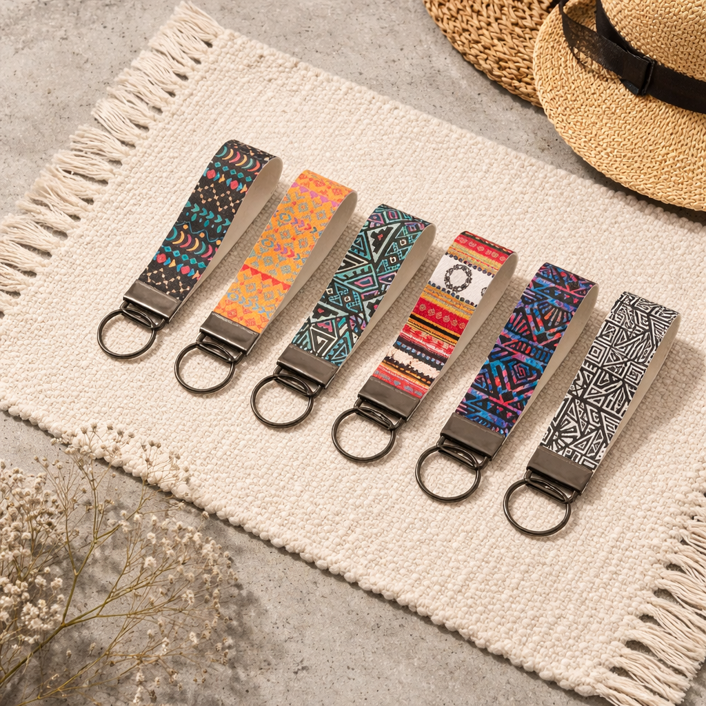 Faux Leather Wristlets